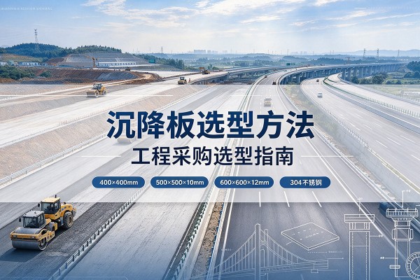 柞水沉降板选择方法