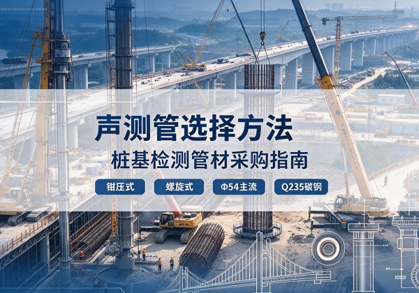 柞水声测管选型标准