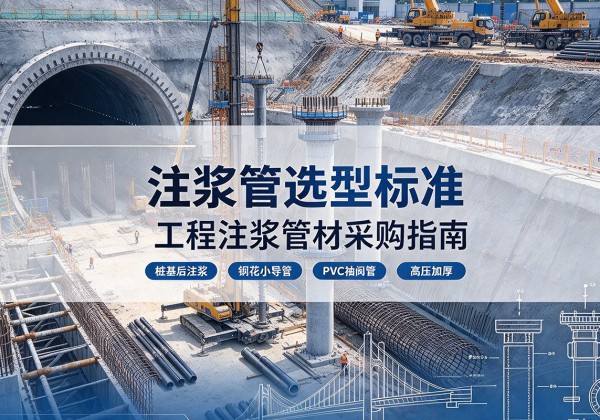 柞水注浆管选型标准